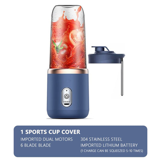 6 Blade Portable Rechargeable Smoothie